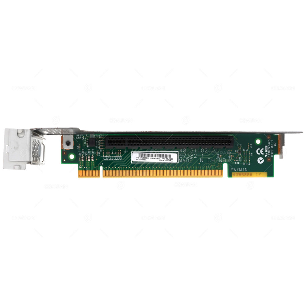 43V6939 IBM RISER CARD PCI-E X16 LOW PROFILE FOR IBM SYSTEM X3550 M2
